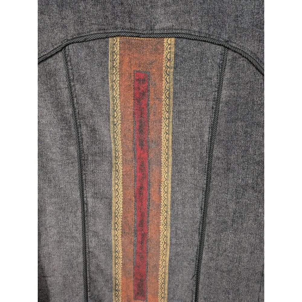 Man Save The Queen Button Up Blazer Men Size Xl C… - image 4